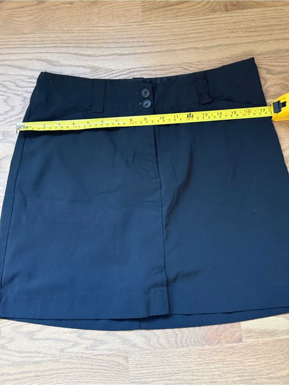 Nike Black Dri-FIT Women’s Golf Skort - Picture 2 of 4
